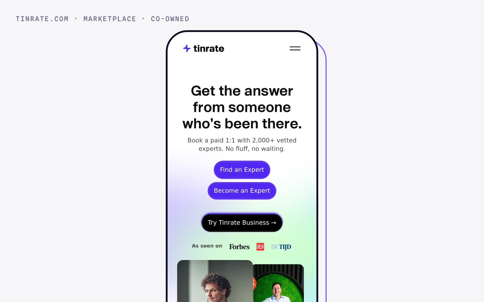 Tinrate — Incubator